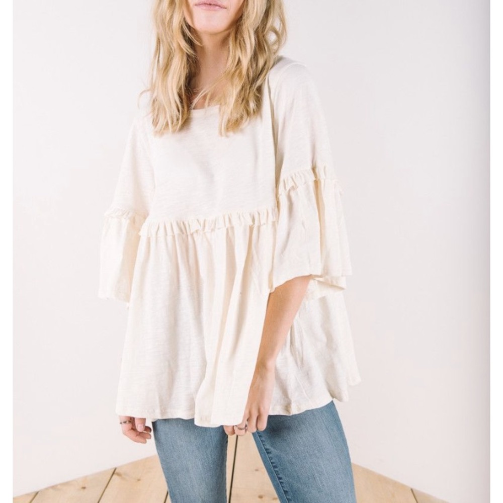 Bristol Bell Sleeve Peplum